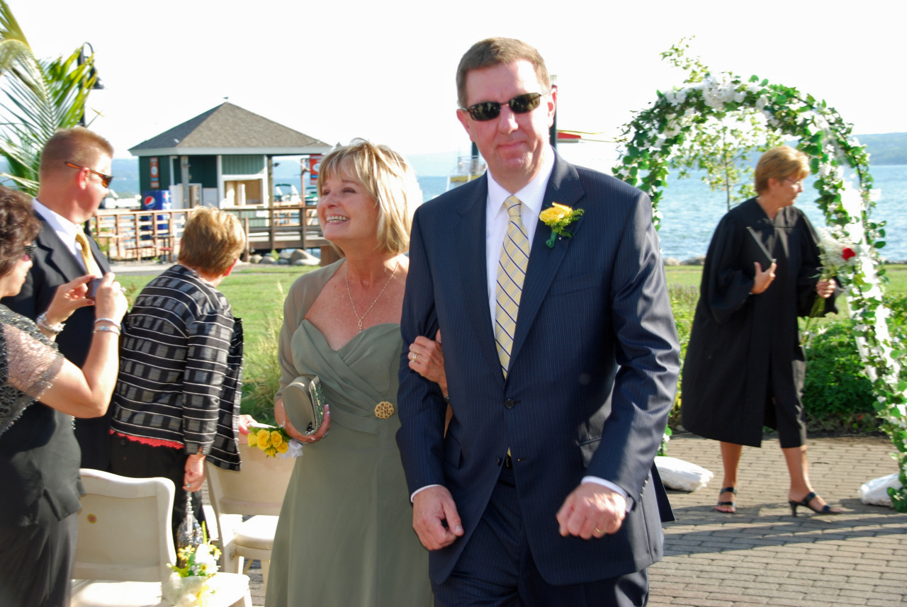 John and Wendy at Suzanne's Wedding